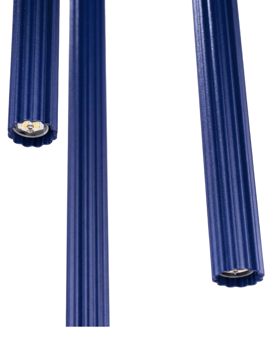 
Design Pendellampe „Arche“ - 3-flammig - Ultramarine