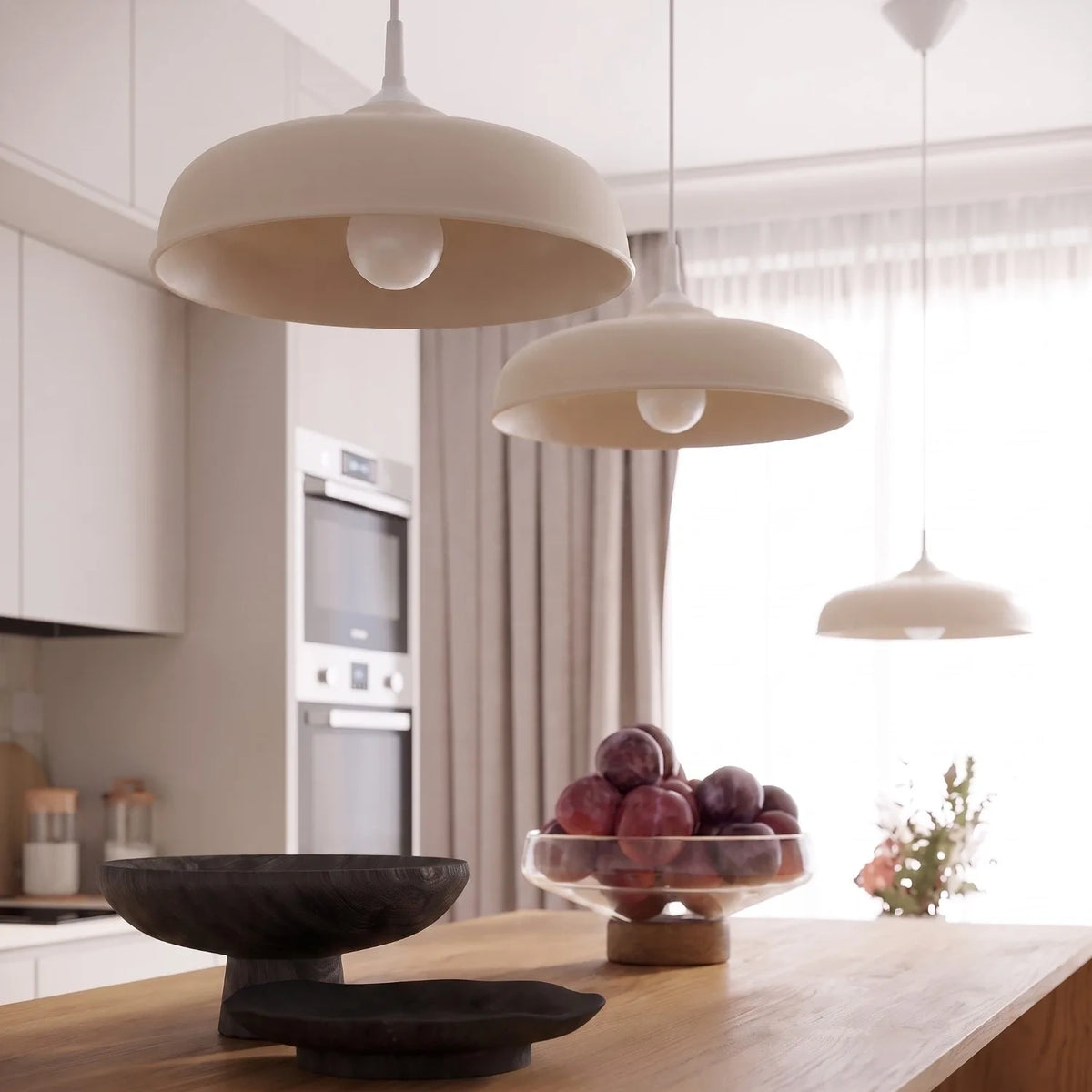 
Design Pendellampe „Gina“ - Beige