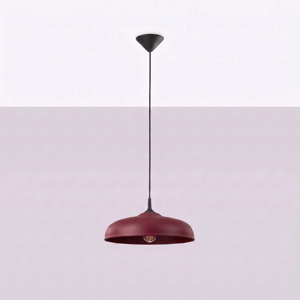 
Lampada a sospensione di design „Gina“ - Rosso bordeaux