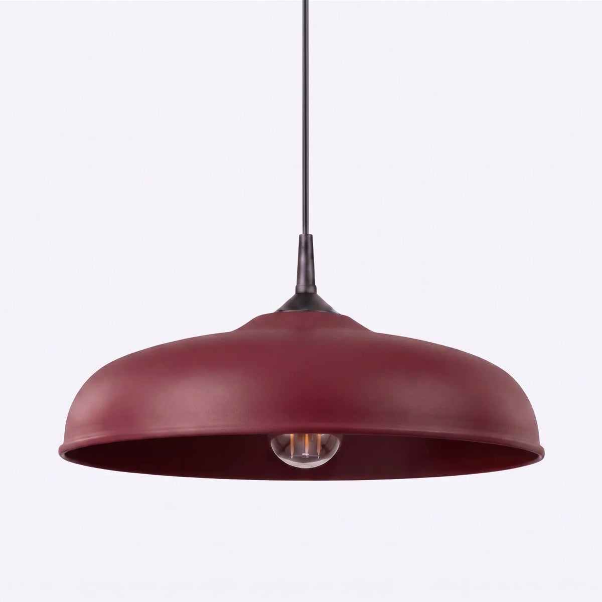 
Lampada a sospensione di design „Gina“ - Rosso bordeaux