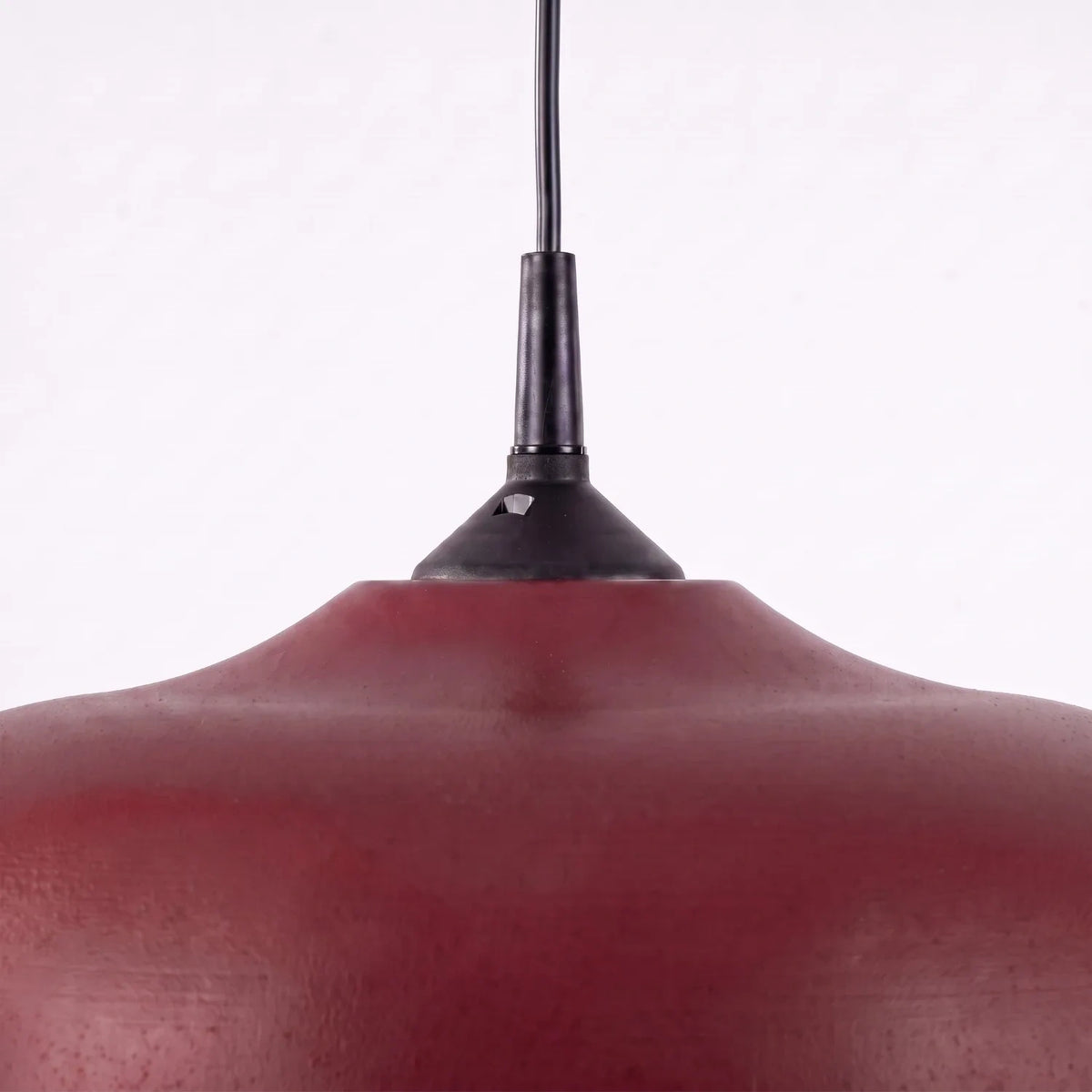 
Lampada a sospensione di design „Gina“ - Rosso bordeaux