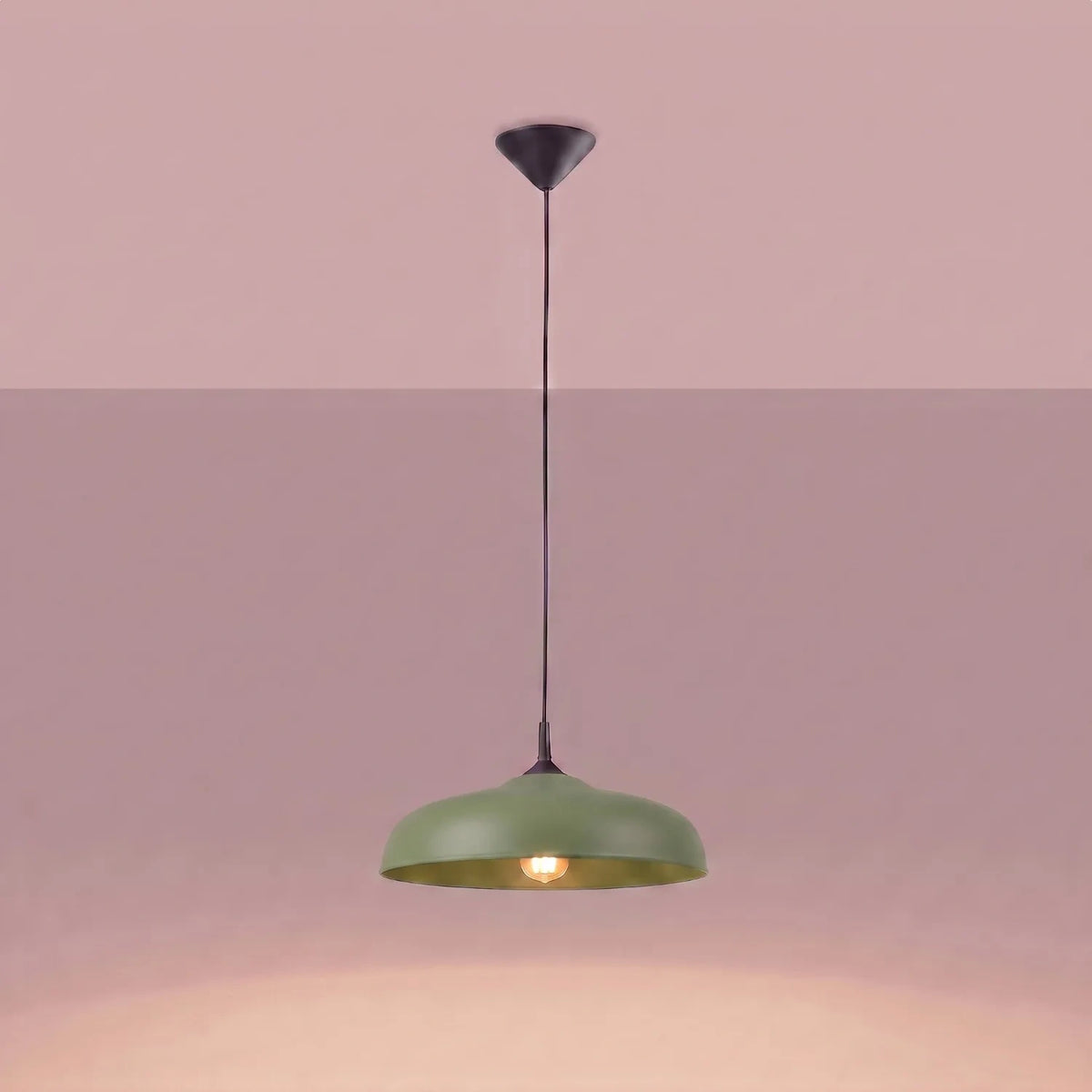 
Lampada a sospensione di design „Gina“ - Verde oliva