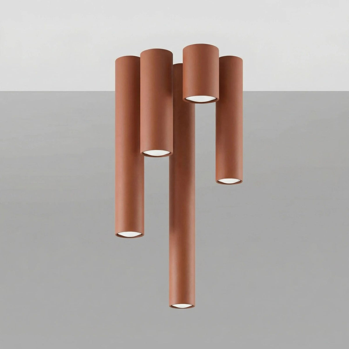 
Design Deckenlampe „Lagos II“ - Ockerrot