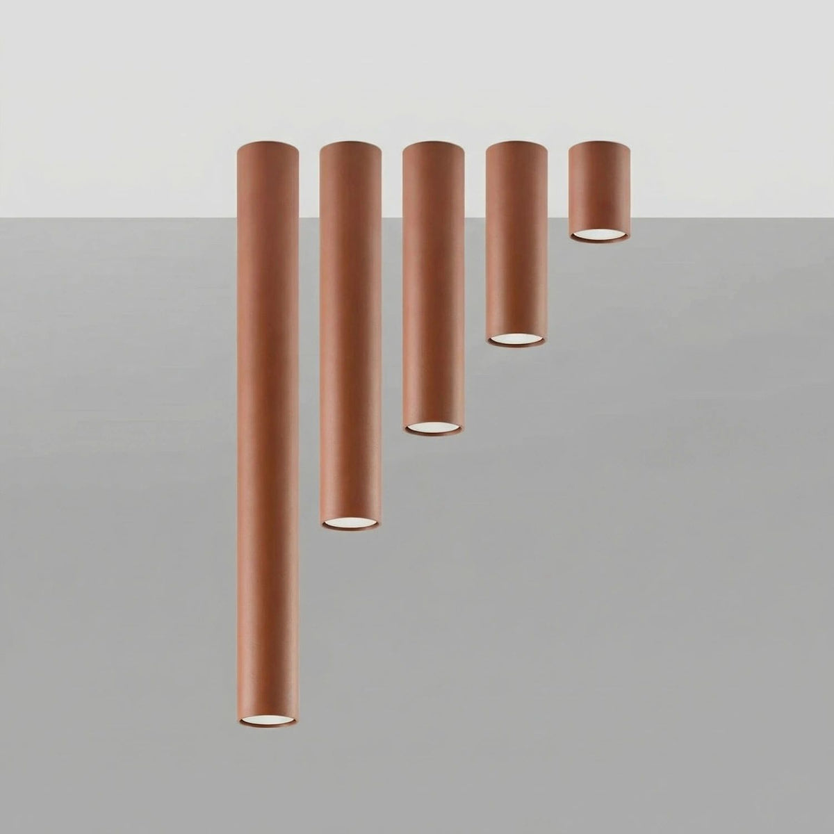
Design Deckenlampe „Lagos“ 20 - Ockerrot