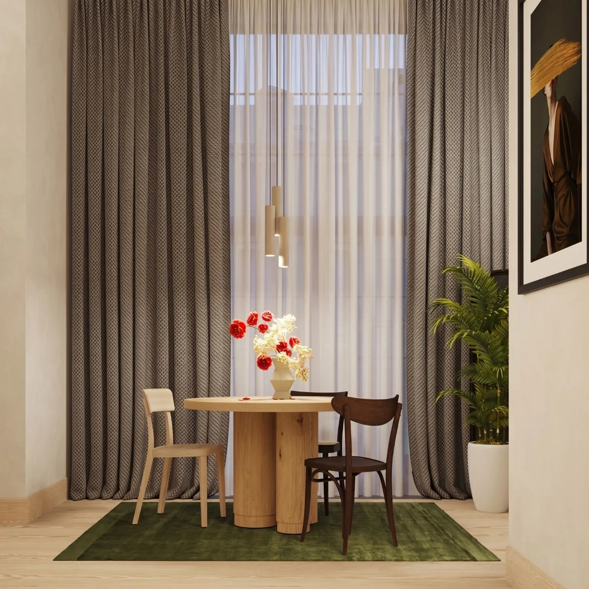 
Lampada a sospensione di design „Lagos“ a 1 luce - Talpa