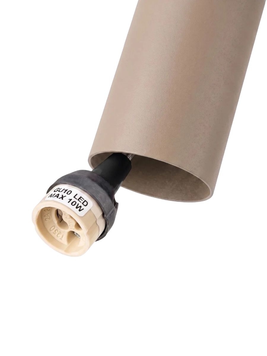 
Suspension design « Lagos II » 3 lampes - Taupe