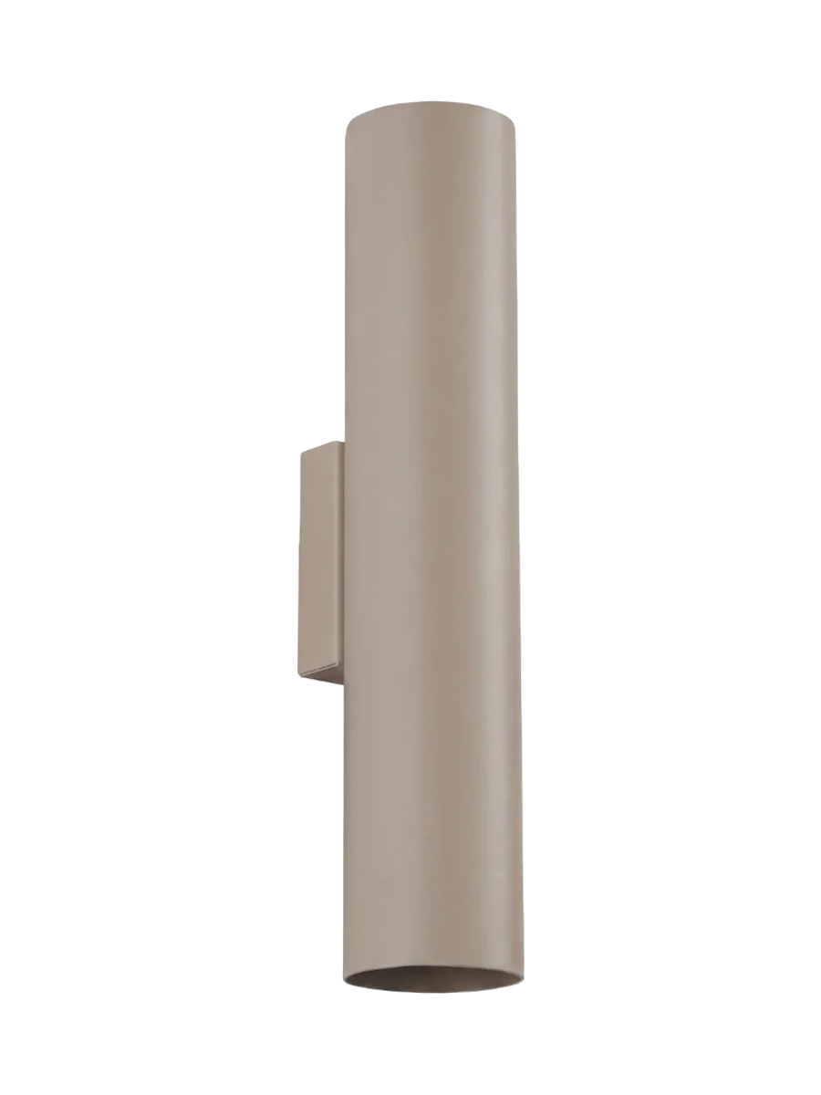 
Design Wandlampe „Lagos“ 2-flammig - Taupe