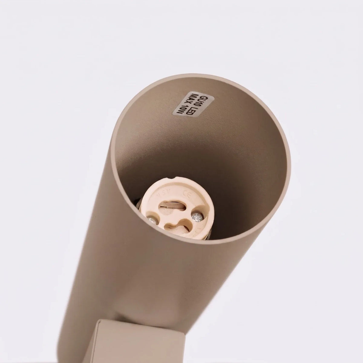 
Design Wandlampe „Lagos“ 2-flammig - Taupe