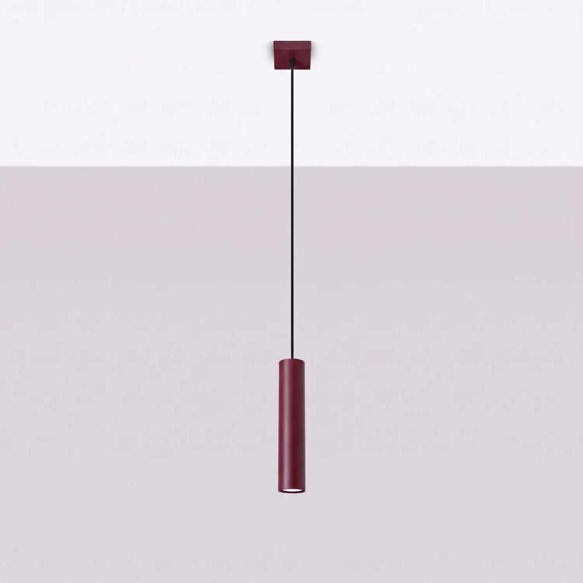 
Lampada a sospensione di design „Lagos“ a 1 luce - Rosso bordeaux