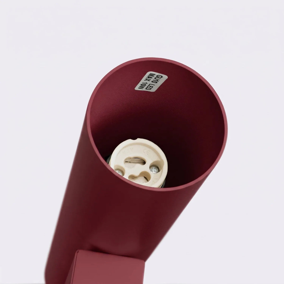 
Lampada da parete di design «Lagos» a 2 luci - Rosso bordeaux