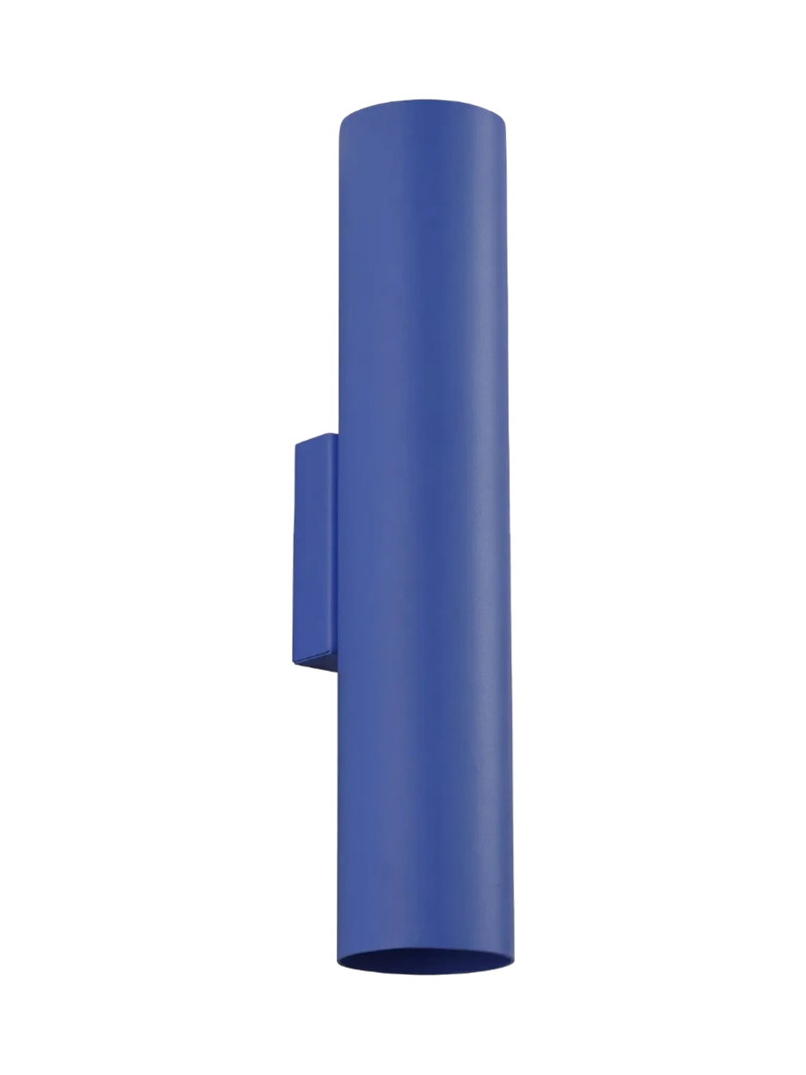 
Design Wandlampe „Lagos“ 2-flammig - Ultramarin