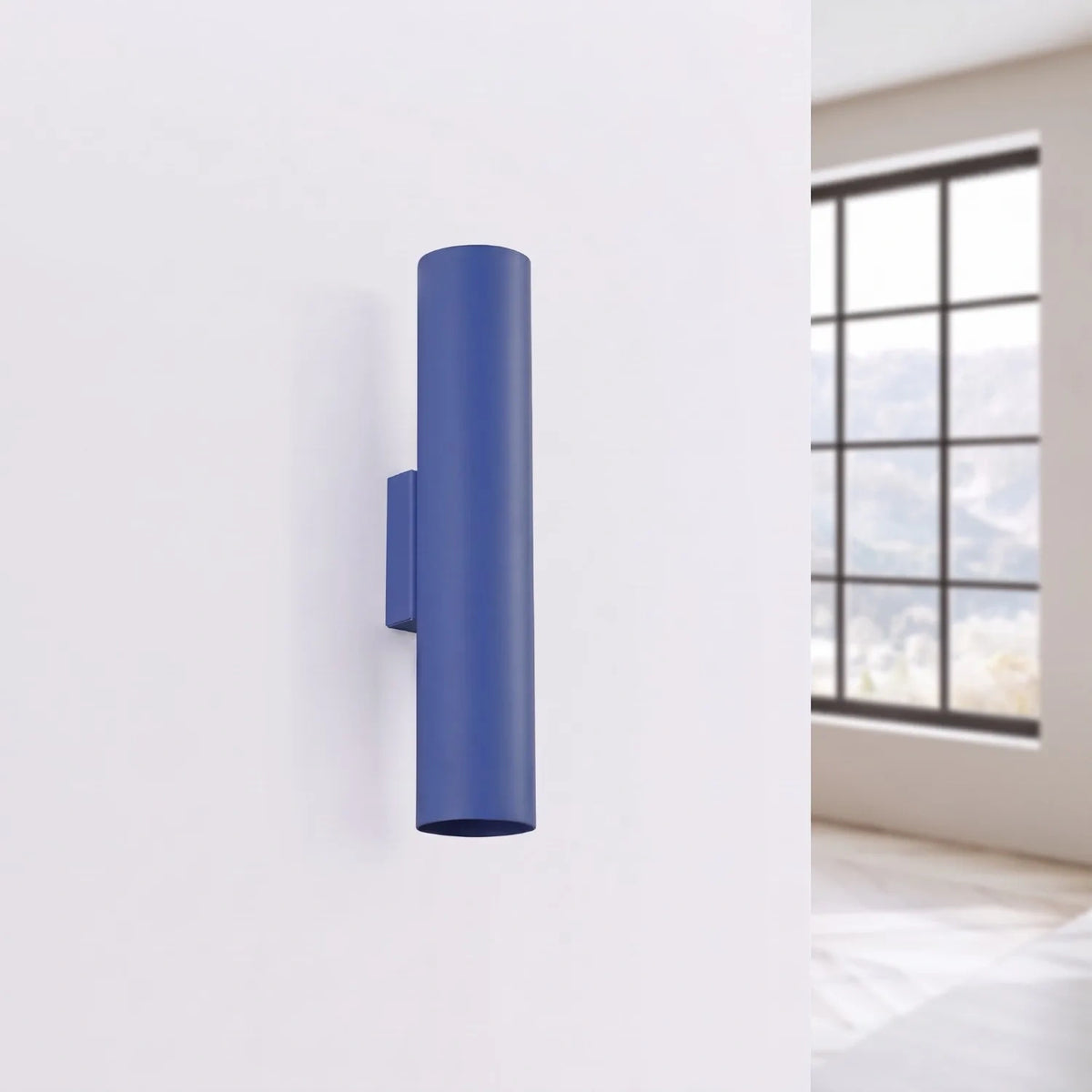 
Design Wandlampe „Lagos“ 2-flammig - Ultramarin