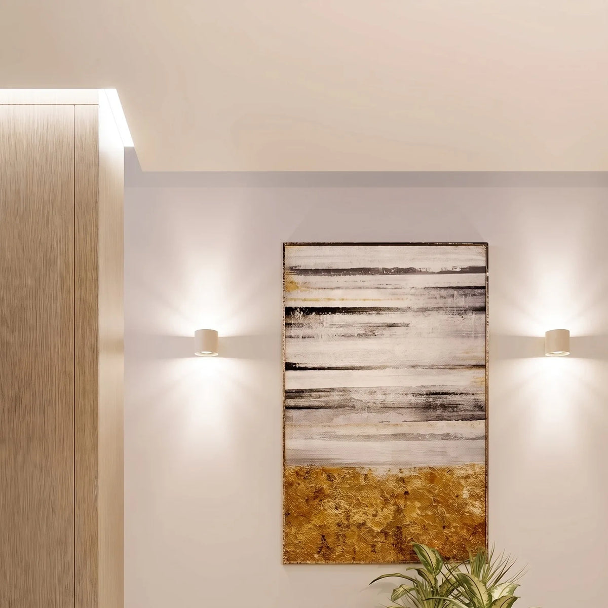 
Design Deckenlampe „Orbis“ 1-flammig - Beige