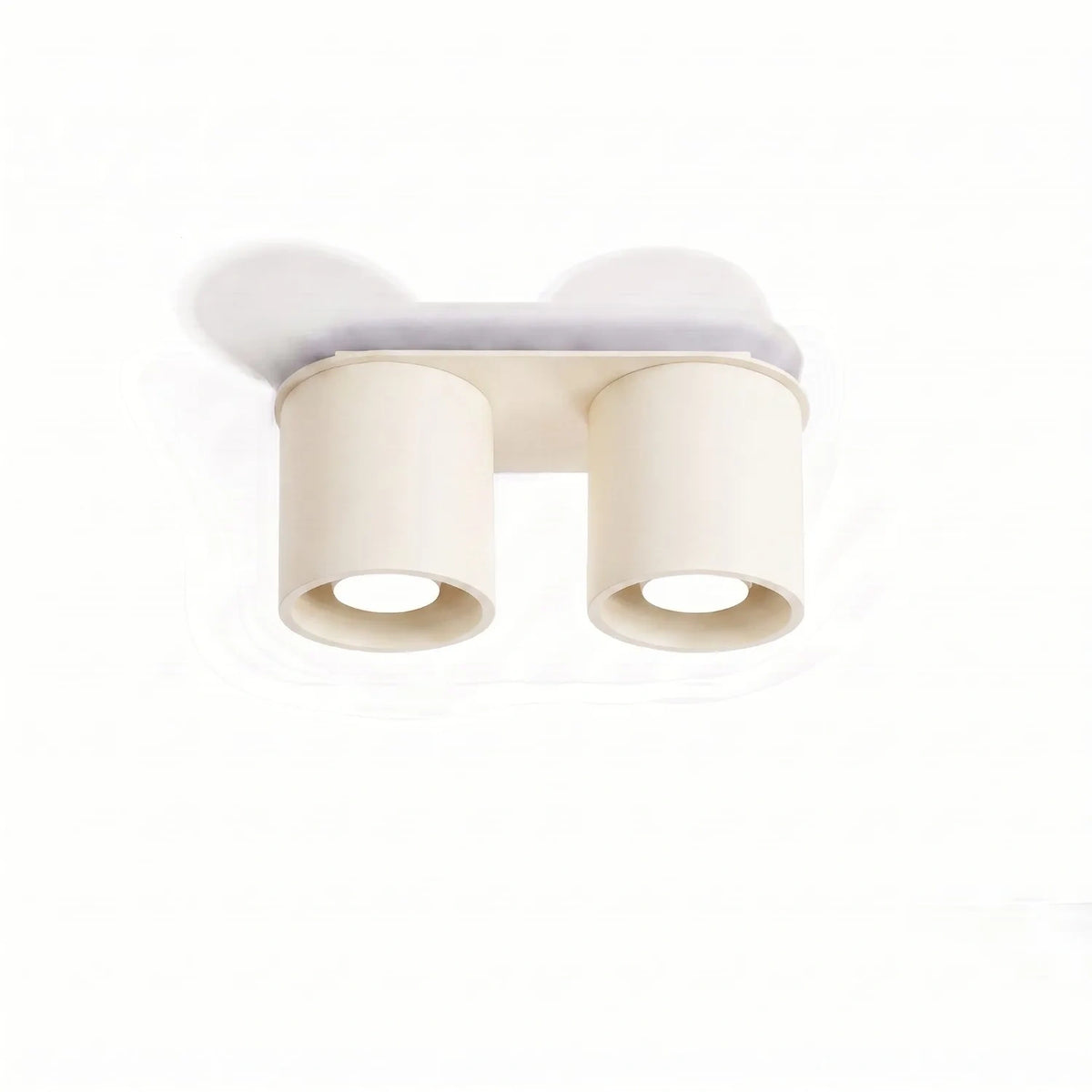 
Design Deckenlampe „Orbis“ 2-flammig - Beige