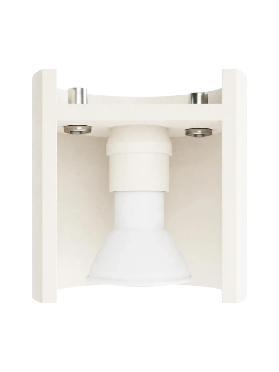 
Design Wandlampe „Orbis“ 1-flammig - Beige