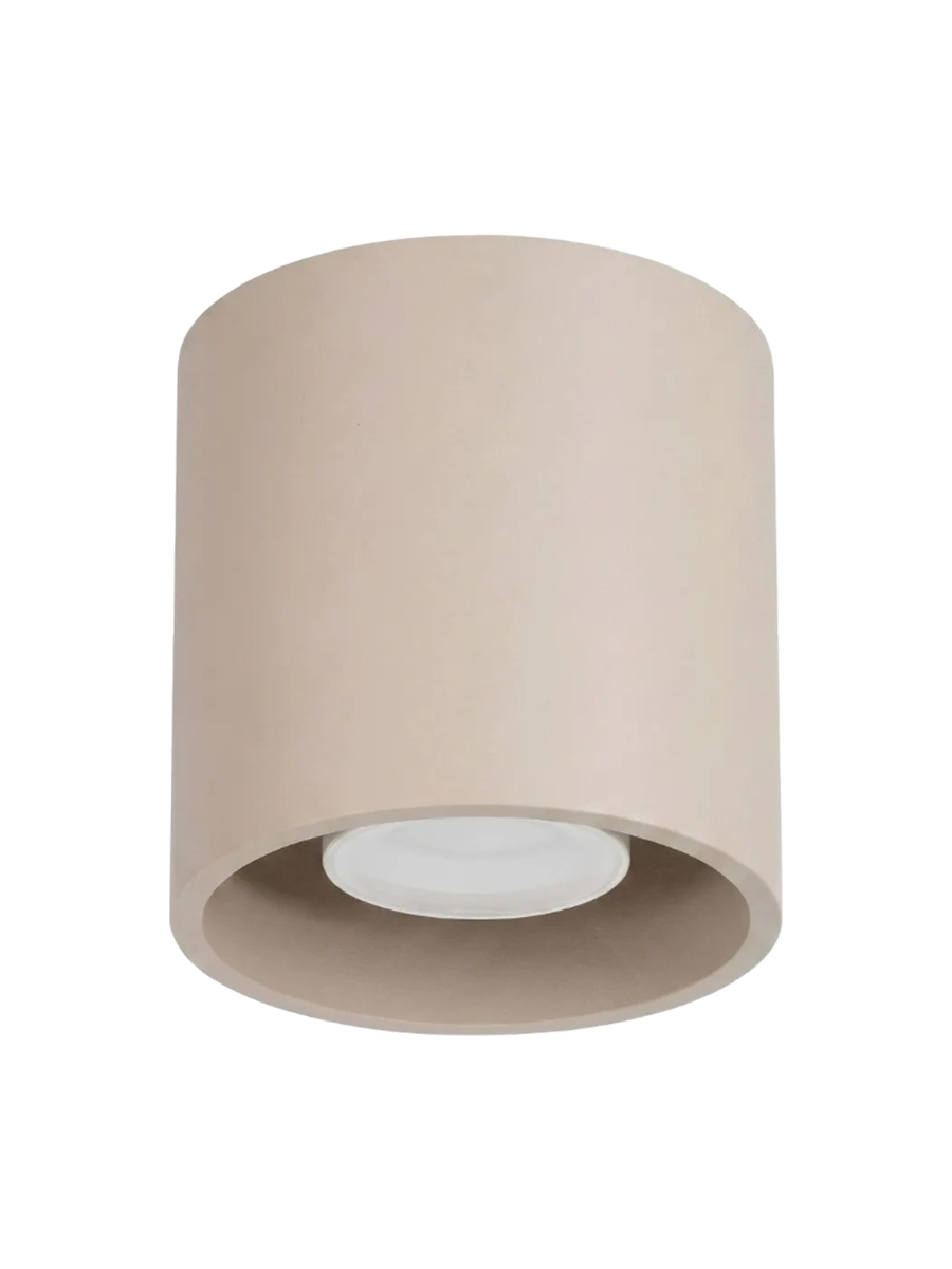 
Design Deckenlampe „Orbis“ 1-flammig - Taupe