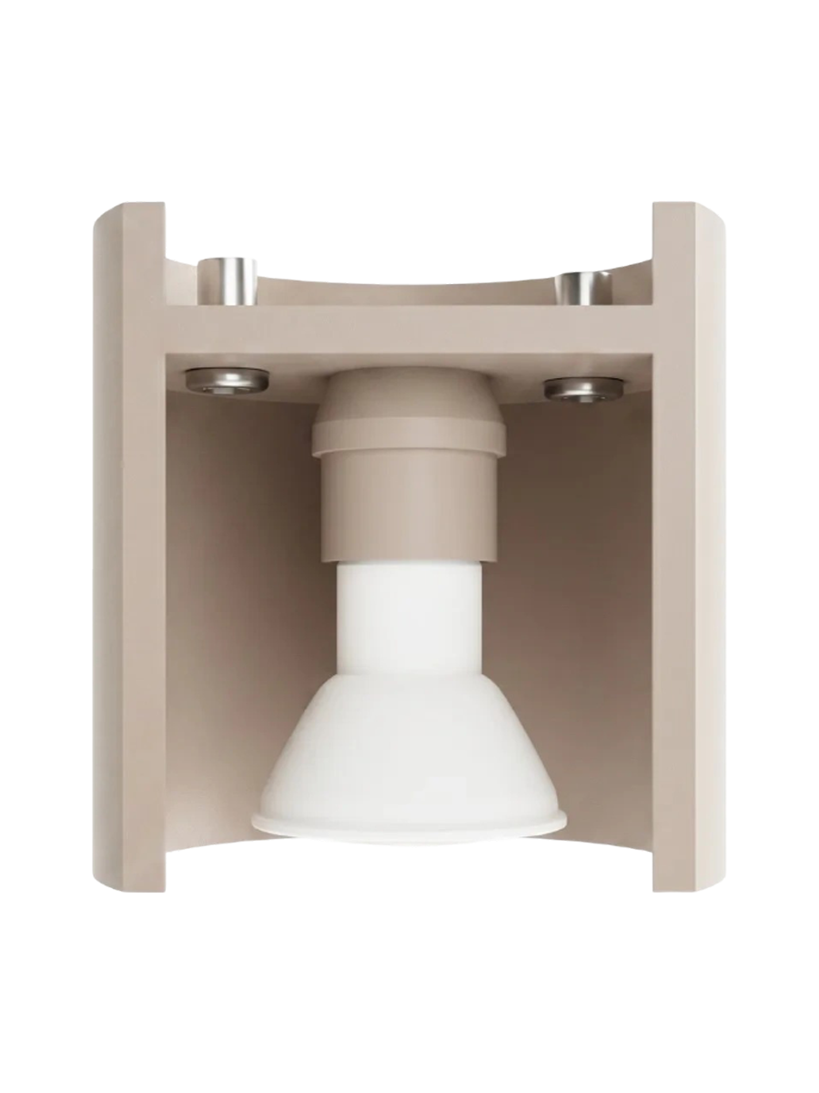 
Design Deckenlampe „Orbis“ 2-flammig - Taupe