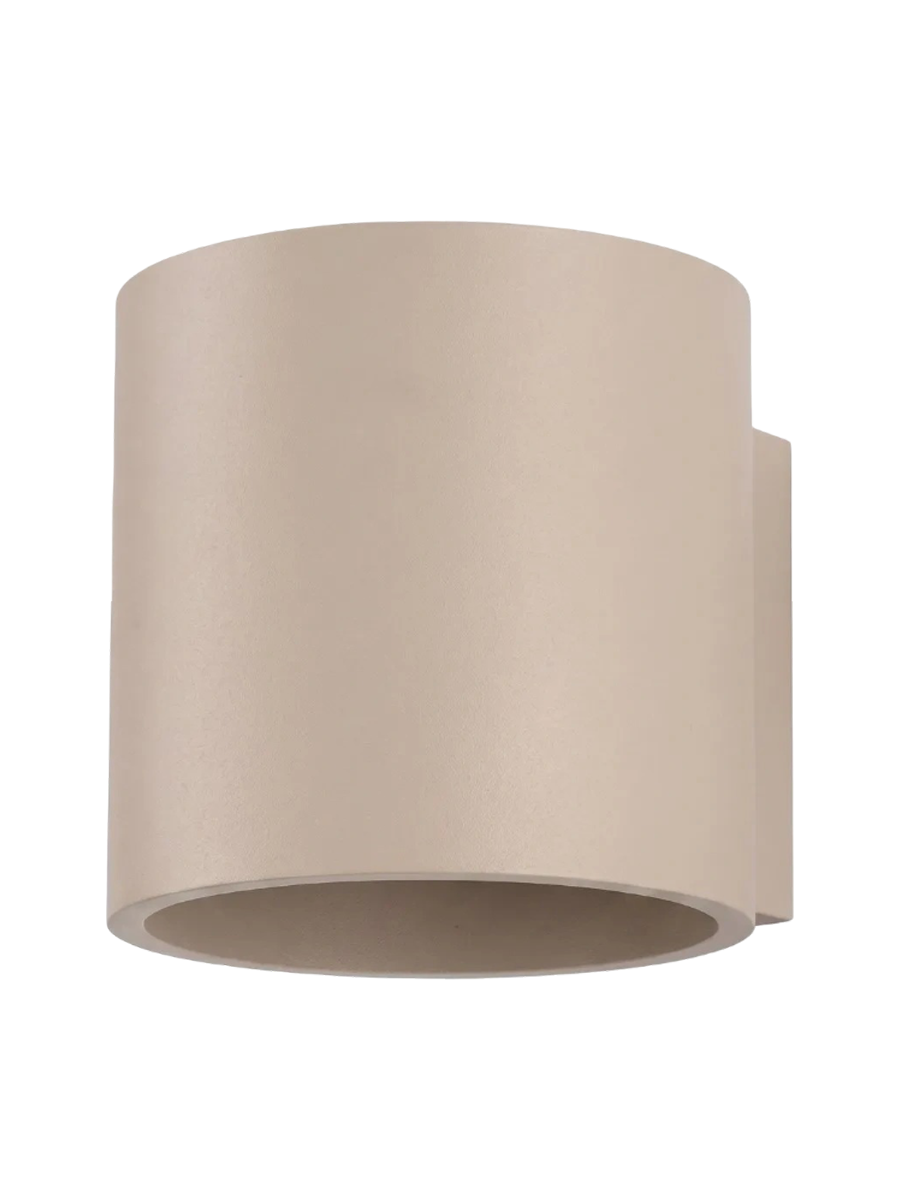 
Design Wandlampe „Orbis“ 1-flammig - Ockerrot