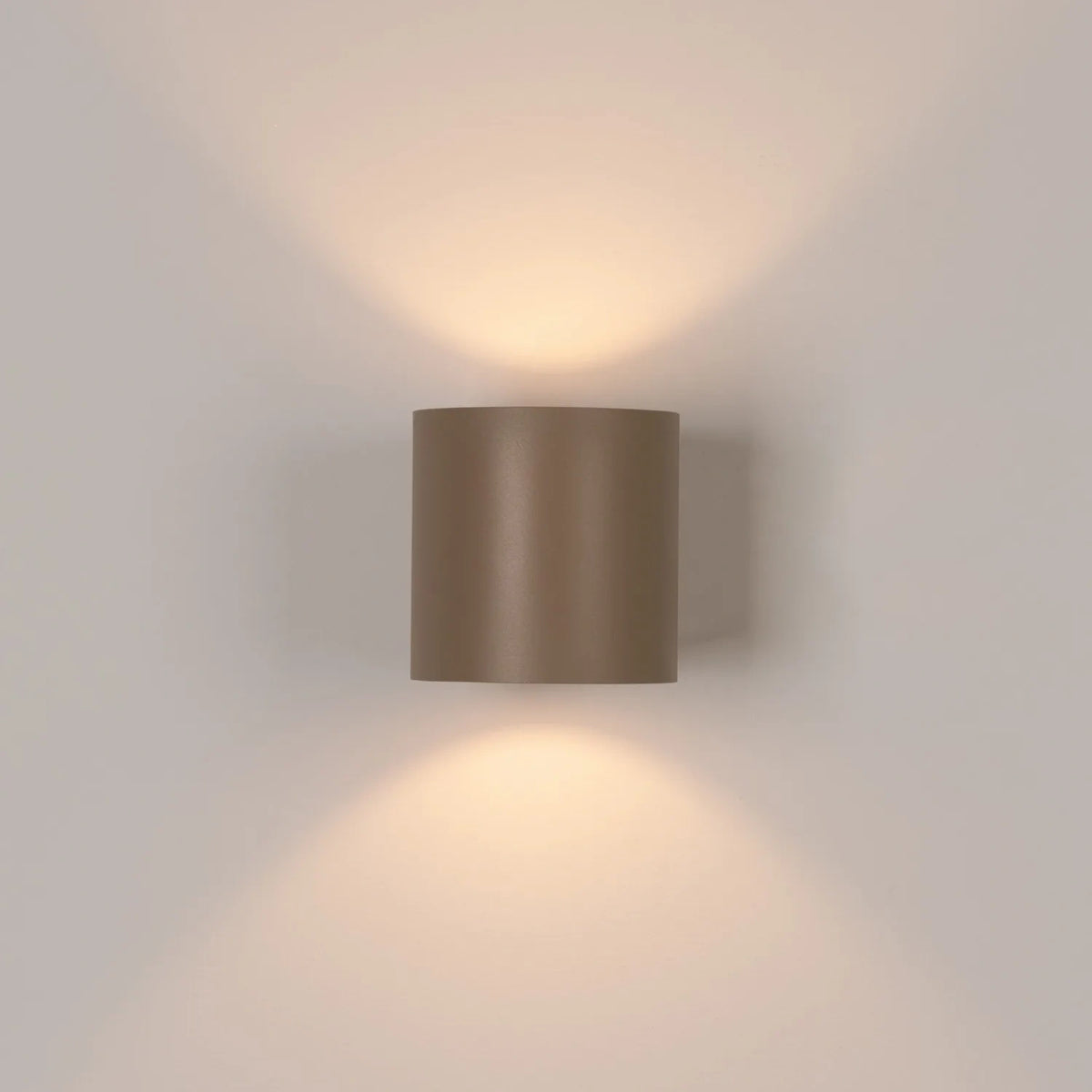 
Design Wandlampe „Orbis“ 1-flammig - Taupe