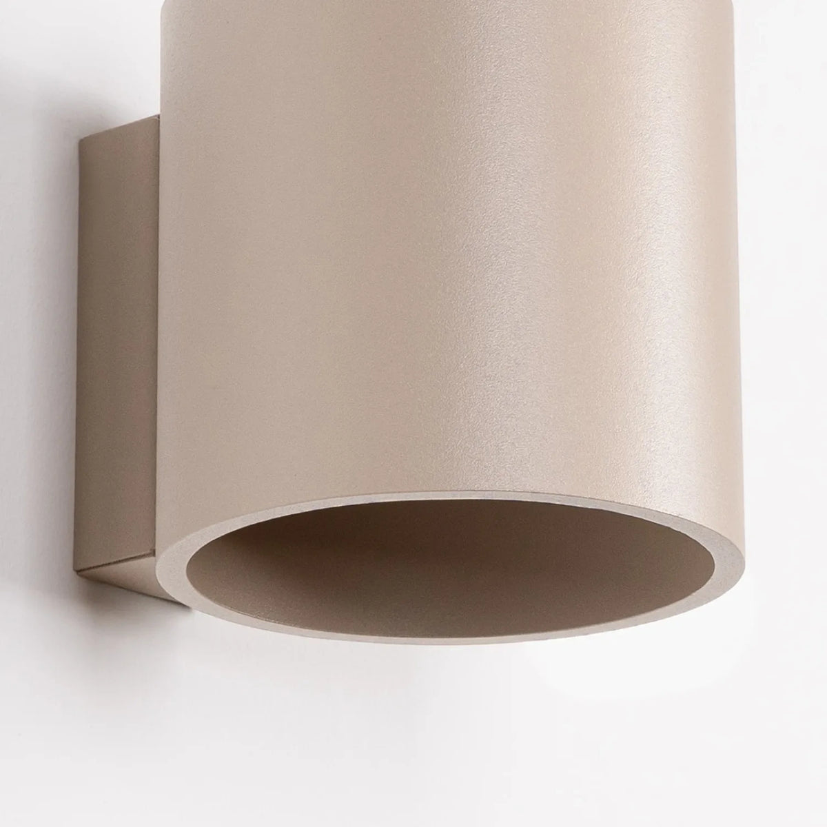 
Design Wandlampe „Orbis“ 1-flammig - Taupe