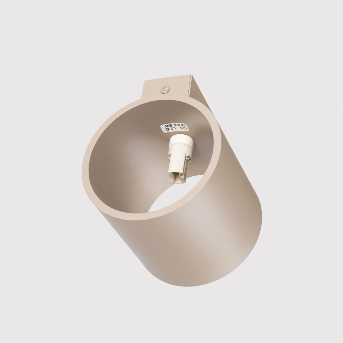 
Design Wandlampe „Orbis“ 1-flammig - Taupe