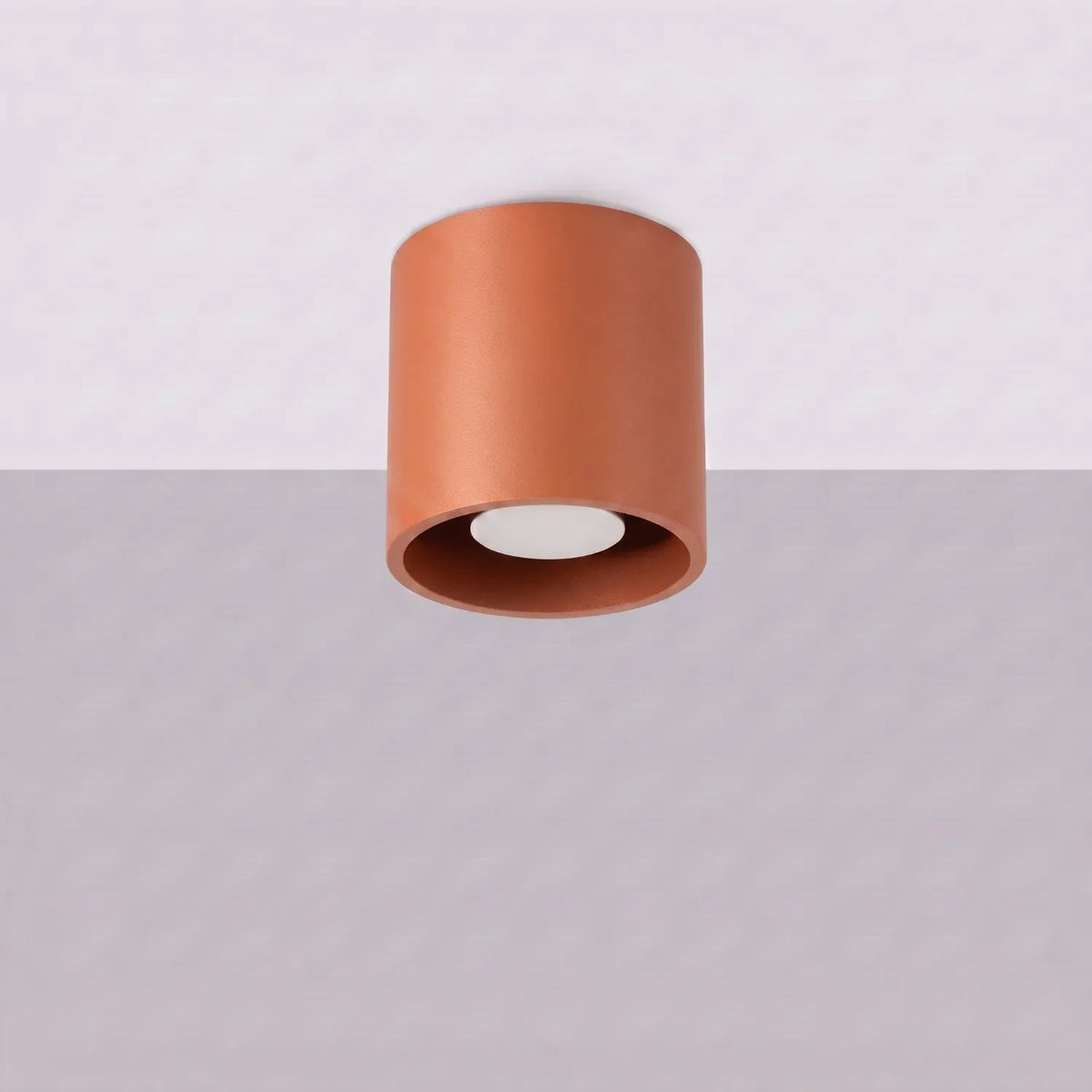
Lampada da soffitto di design «Orbis» a 1 luce - Rosso ocra