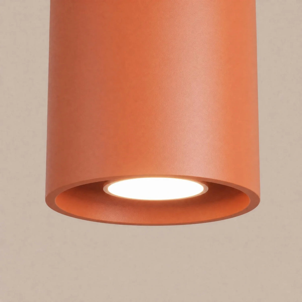 
Lampada da soffitto di design «Orbis» a 1 luce - Rosso ocra