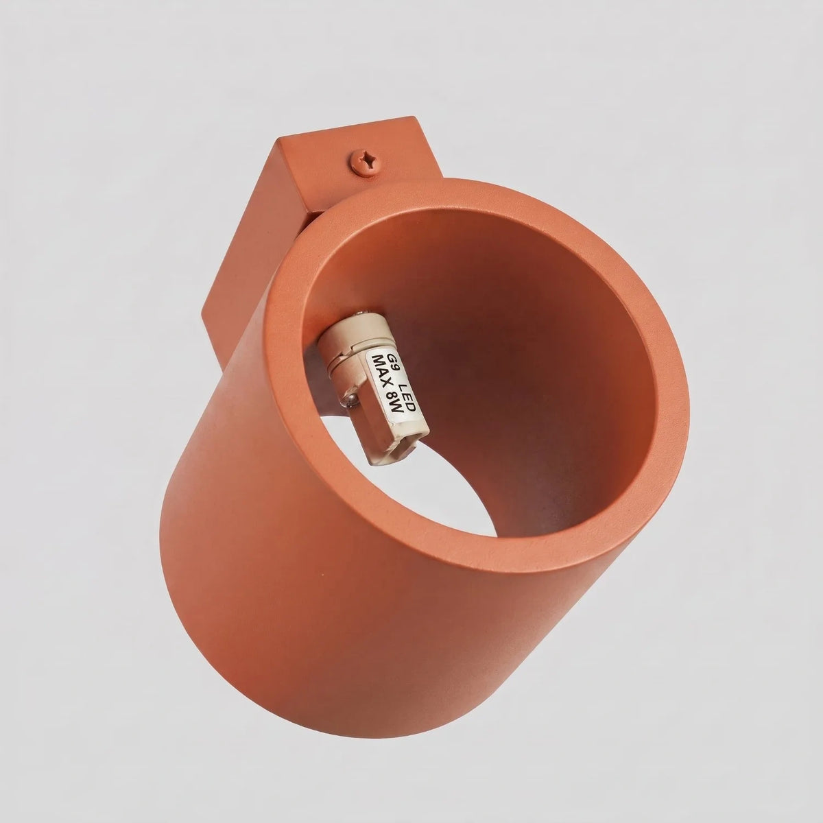 
Design Wandlampe „Orbis“ 1-flammig - Ockerrot