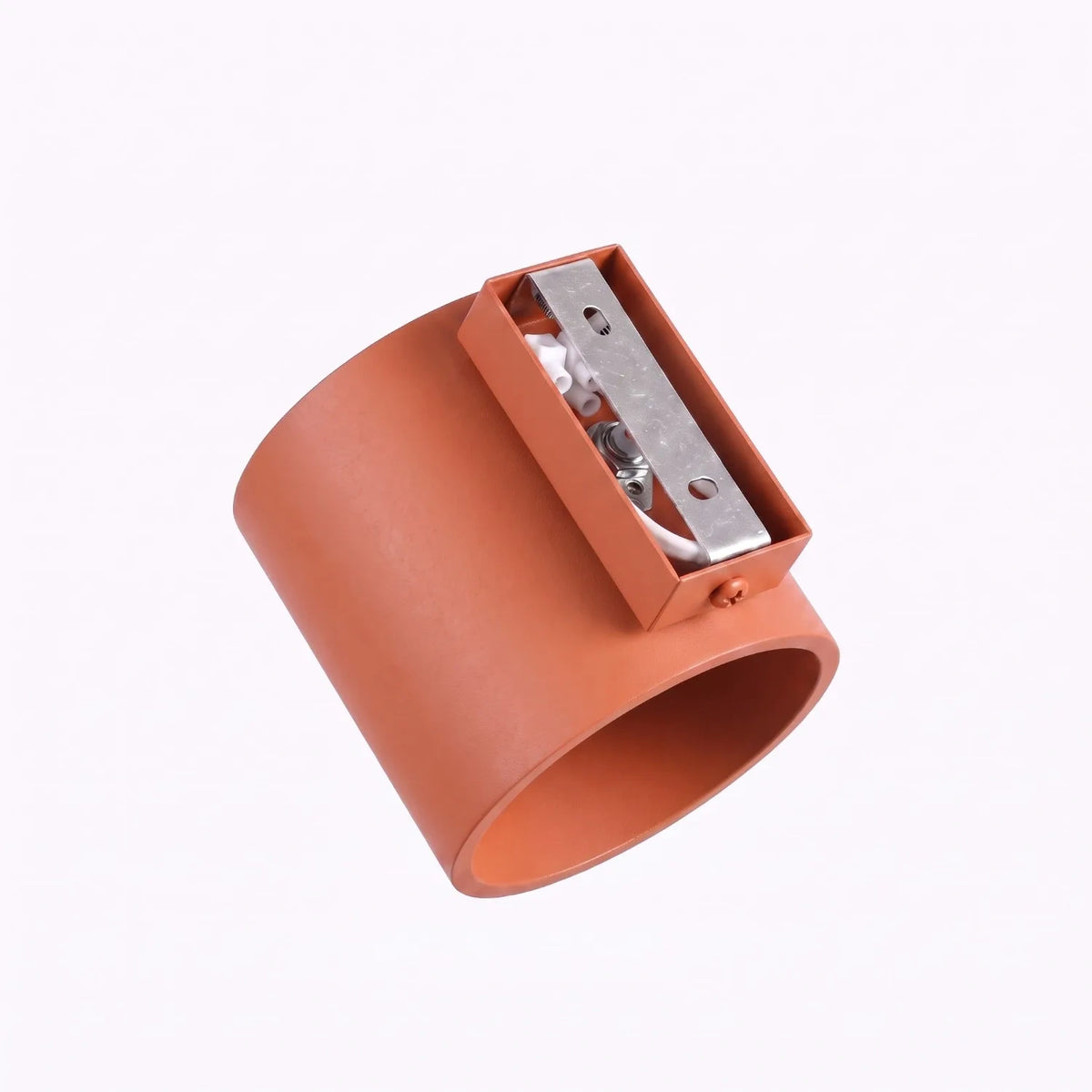 
Design Wandlampe „Orbis“ 1-flammig - Ockerrot
