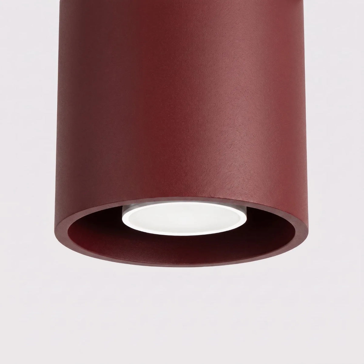 
Design Deckenlampe „Orbis“ 1-flammig - Burgundrot