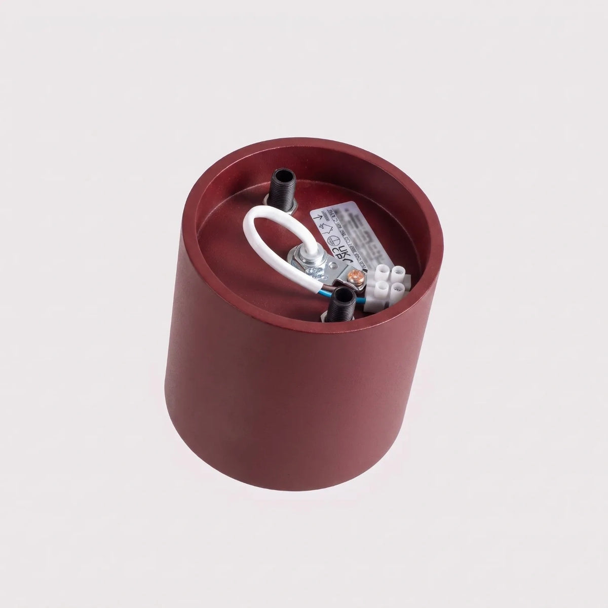 
Design Deckenlampe „Orbis“ 1-flammig - Burgundrot