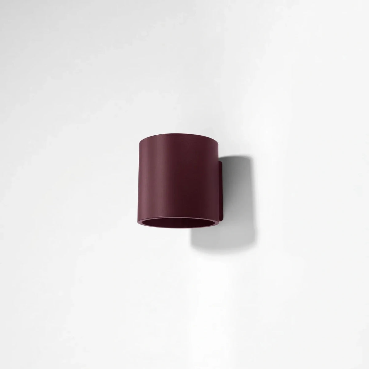 
Lampada da parete di design «Orbis» a 1 luce - Rosso bordeaux