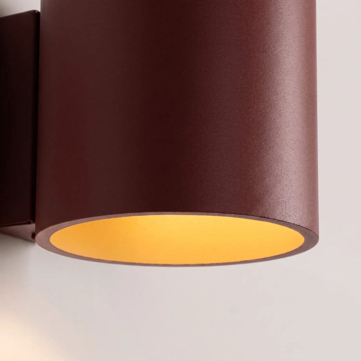 
Lampada da parete di design «Orbis» a 1 luce - Rosso bordeaux
