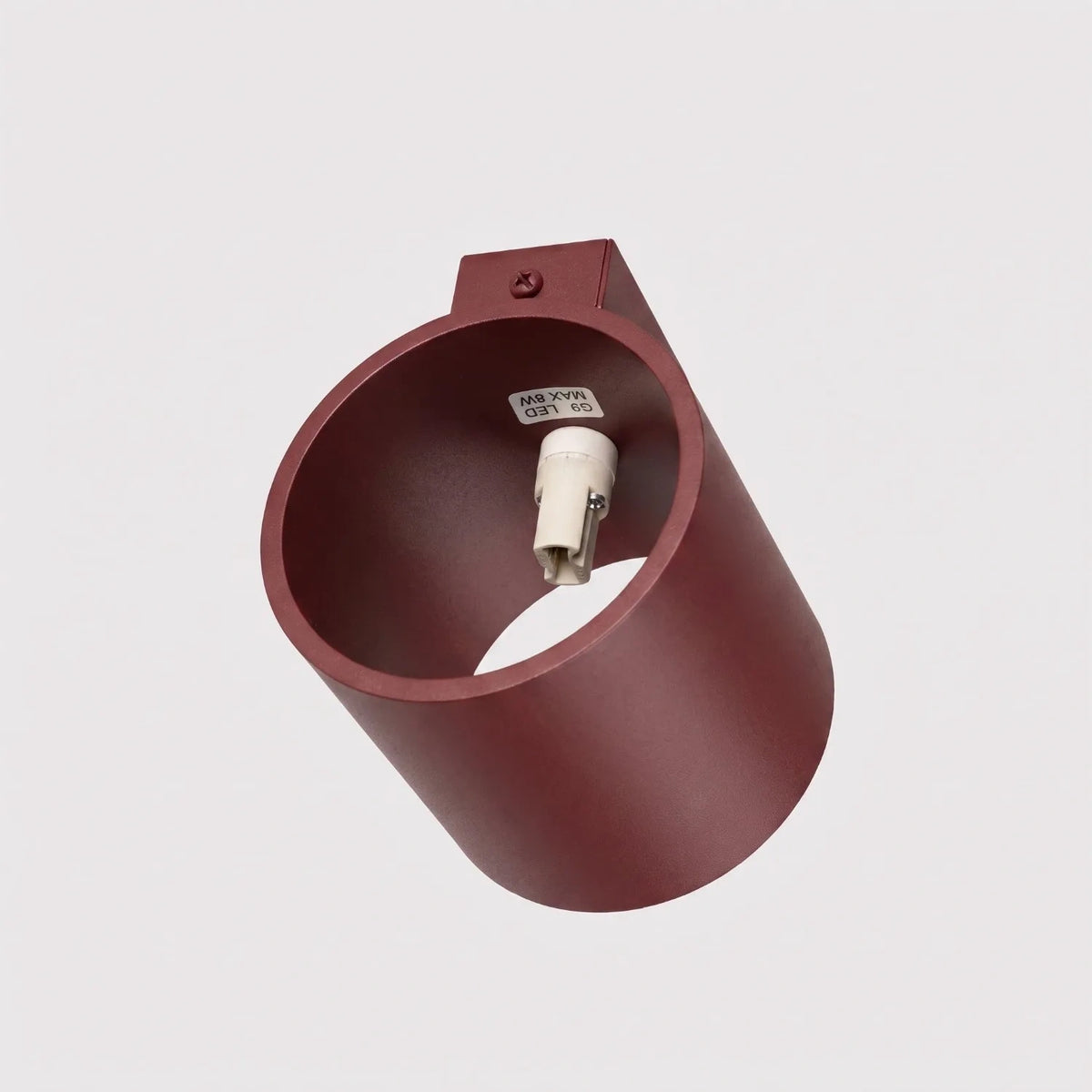 
Lampada da parete di design «Orbis» a 1 luce - Rosso bordeaux