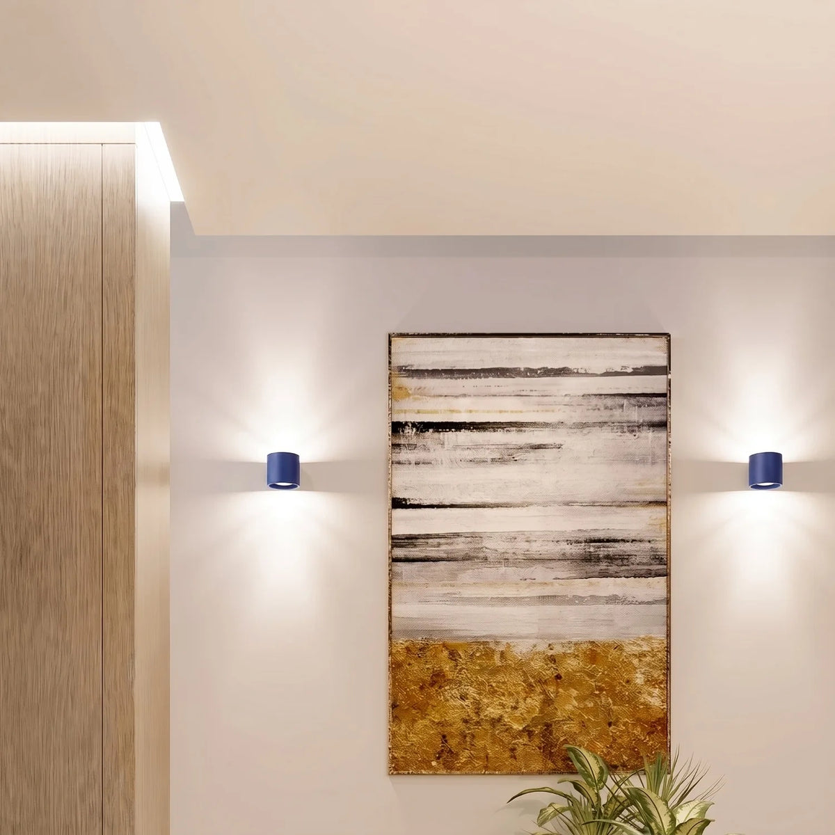 
Lampada da soffitto di design «Orbis» a 1 luce - Ultramarino