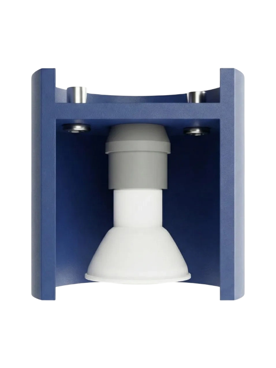 
Design Wandlampe „Orbis“ 1-flammig - Ultramarin