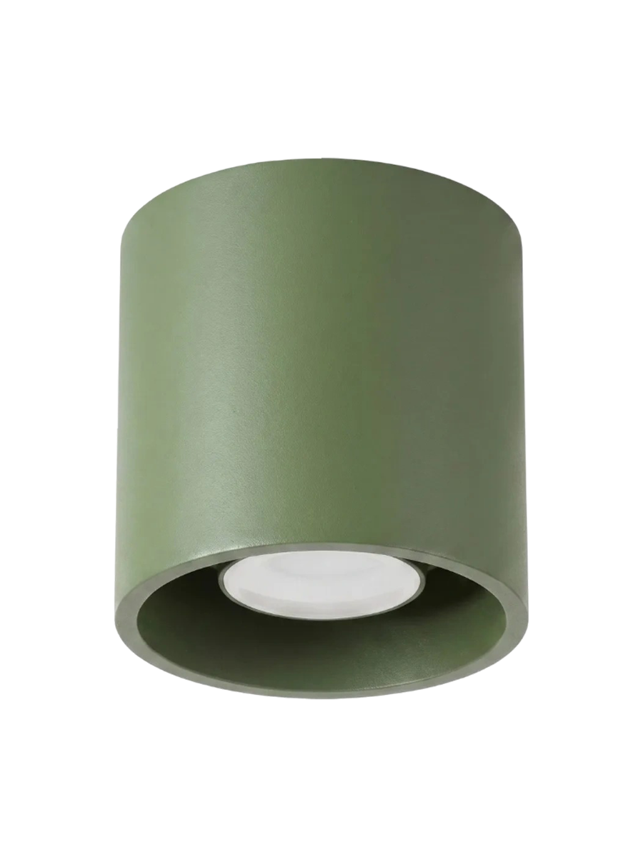 
Design Deckenlampe „Orbis“ 1-flammig - Olivgrün