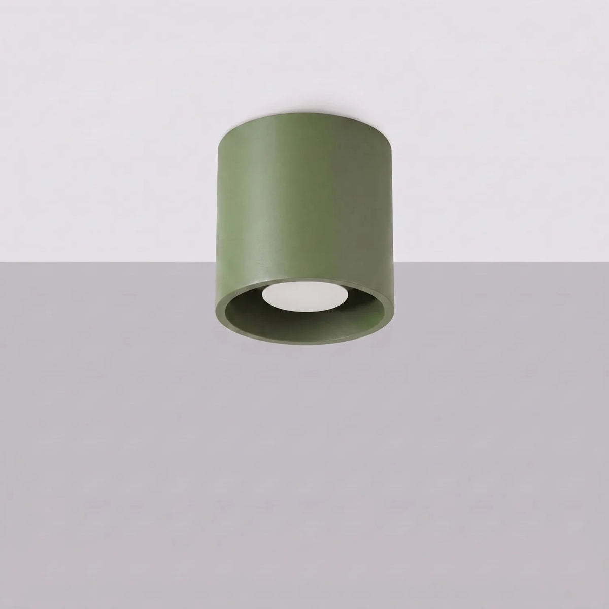 
Lampada da soffitto di design «Orbis» a 1 luce - Verde oliva