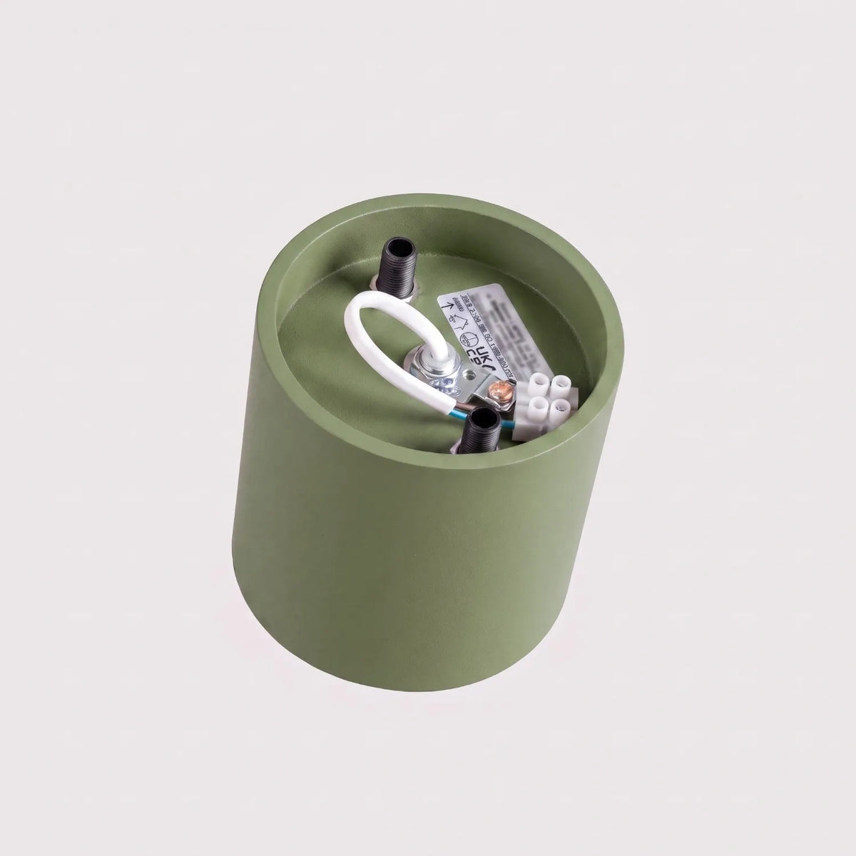 
Lampada da soffitto di design «Orbis» a 1 luce - Verde oliva