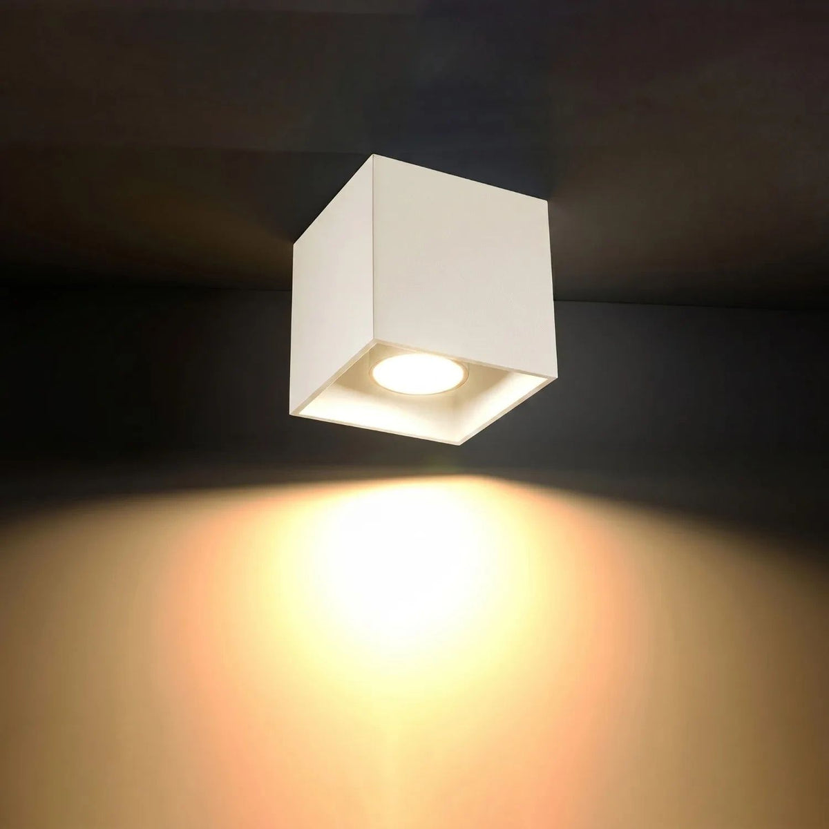 
Lampada da soffitto di design «Quad» - a 1 luce - Beige