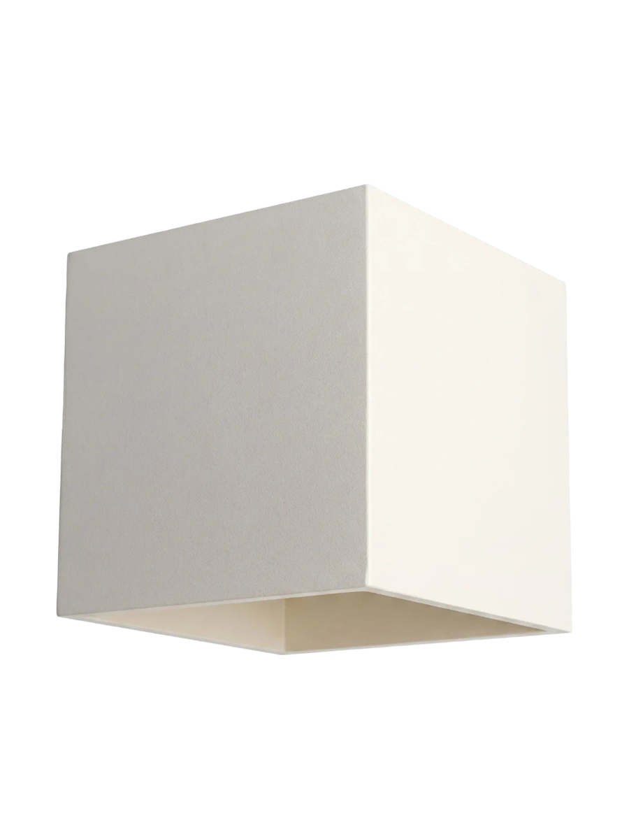 
Lampada da parete di design «Quad» a 1 luce - Beige