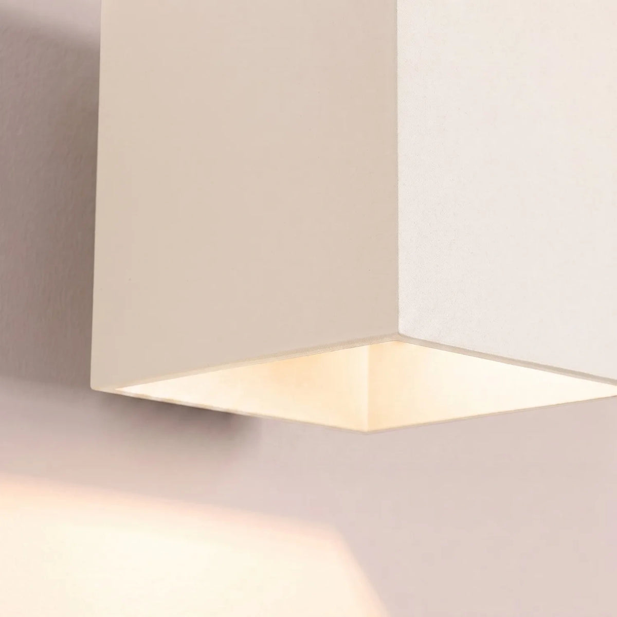 
Lampada da parete di design «Quad» a 1 luce - Beige