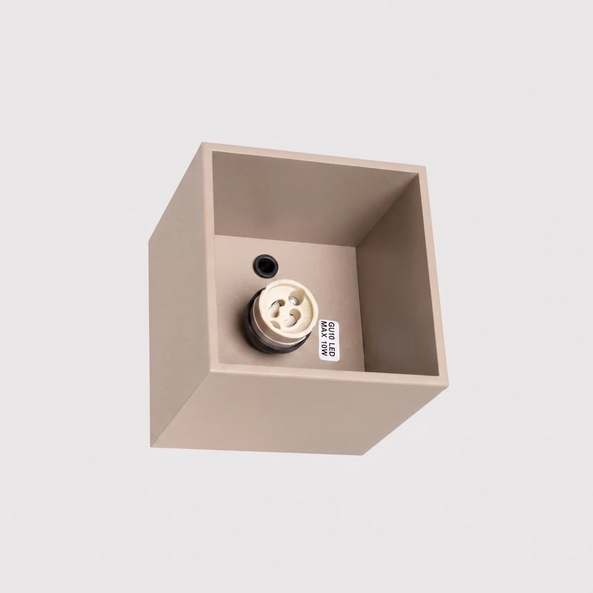 
Design Deckenlampe „Quad“ - 1-flammig - Taupe