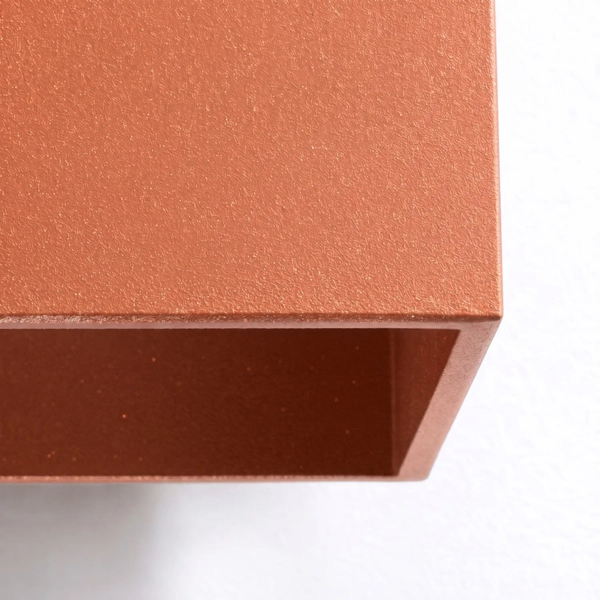
Lampada da parete di design «Quad» a 1 luce - Rosso ocra