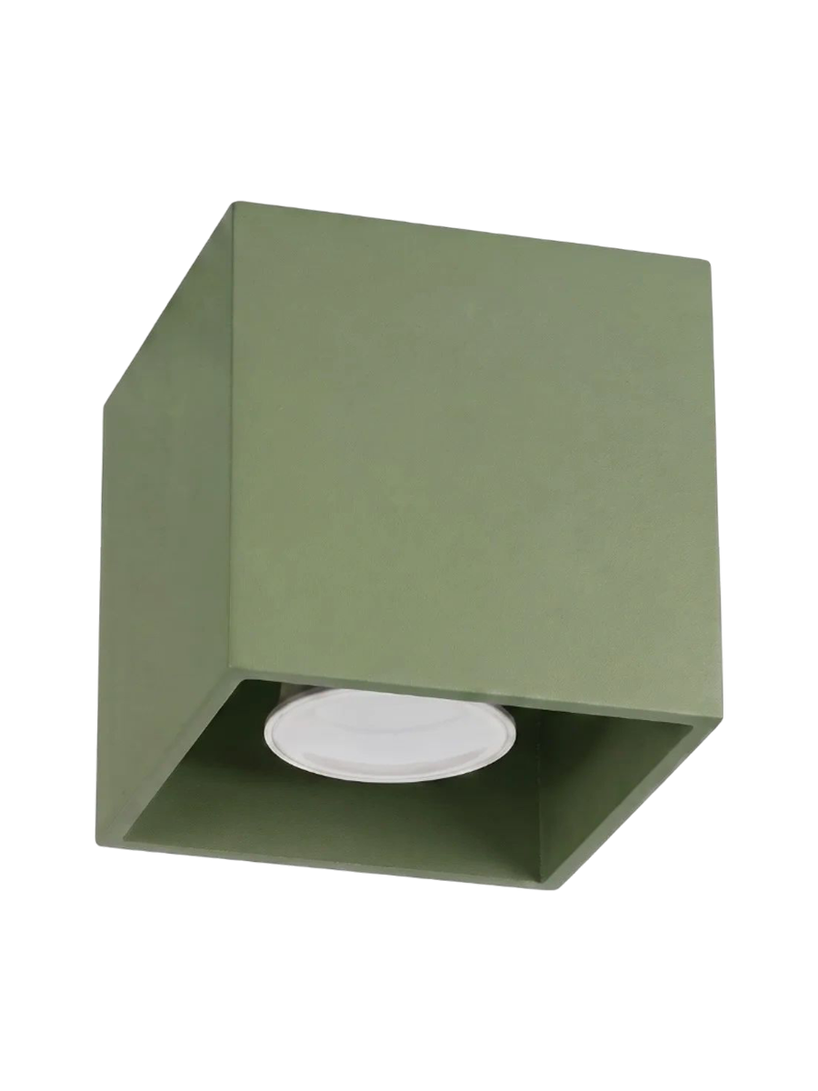 
Design Deckenlampe „Quad“ - 1-flammig - Taupe