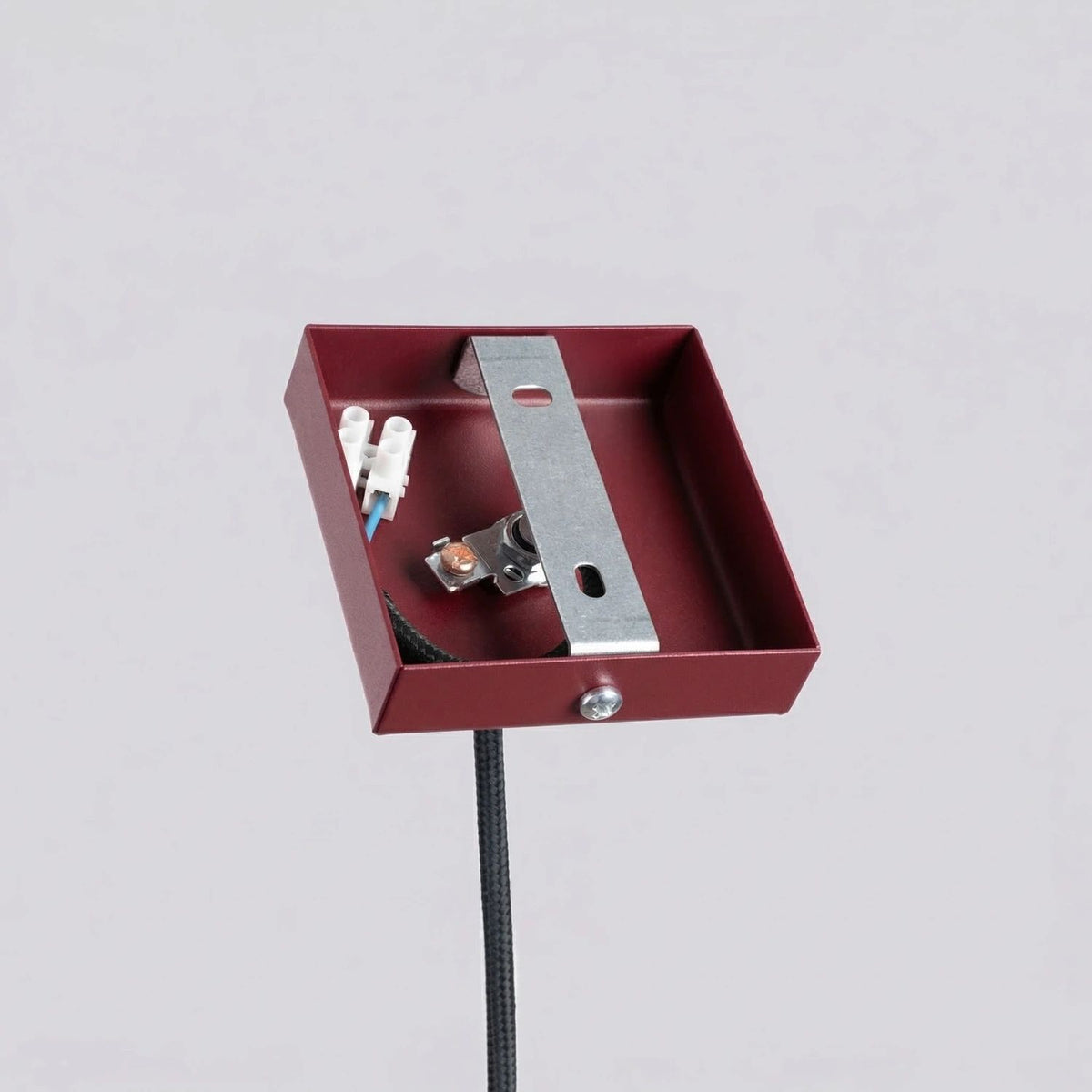 
Lampada a sospensione di design «Pastelo», a 1 luce - Rosso bordeaux