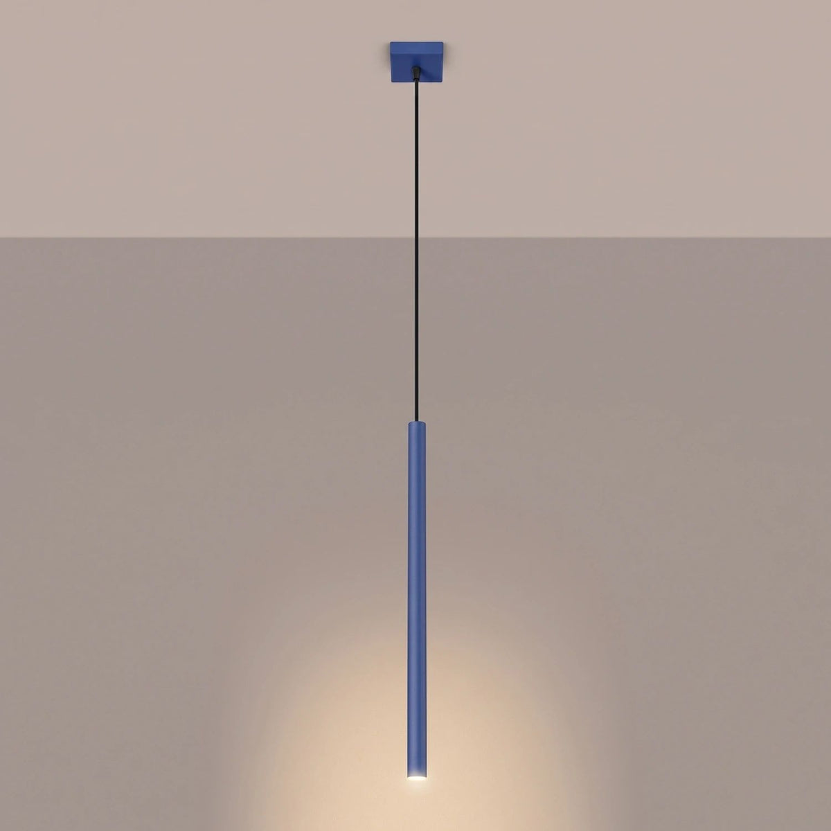 
Lampada a sospensione di design «Pastelo», a 1 luce - Ultramarino