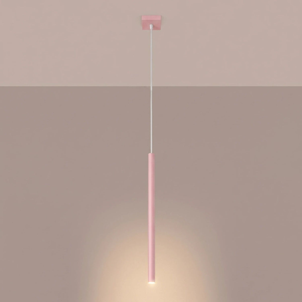 
Lampada a sospensione di design «Pastelo», a 1 luce - Rosa