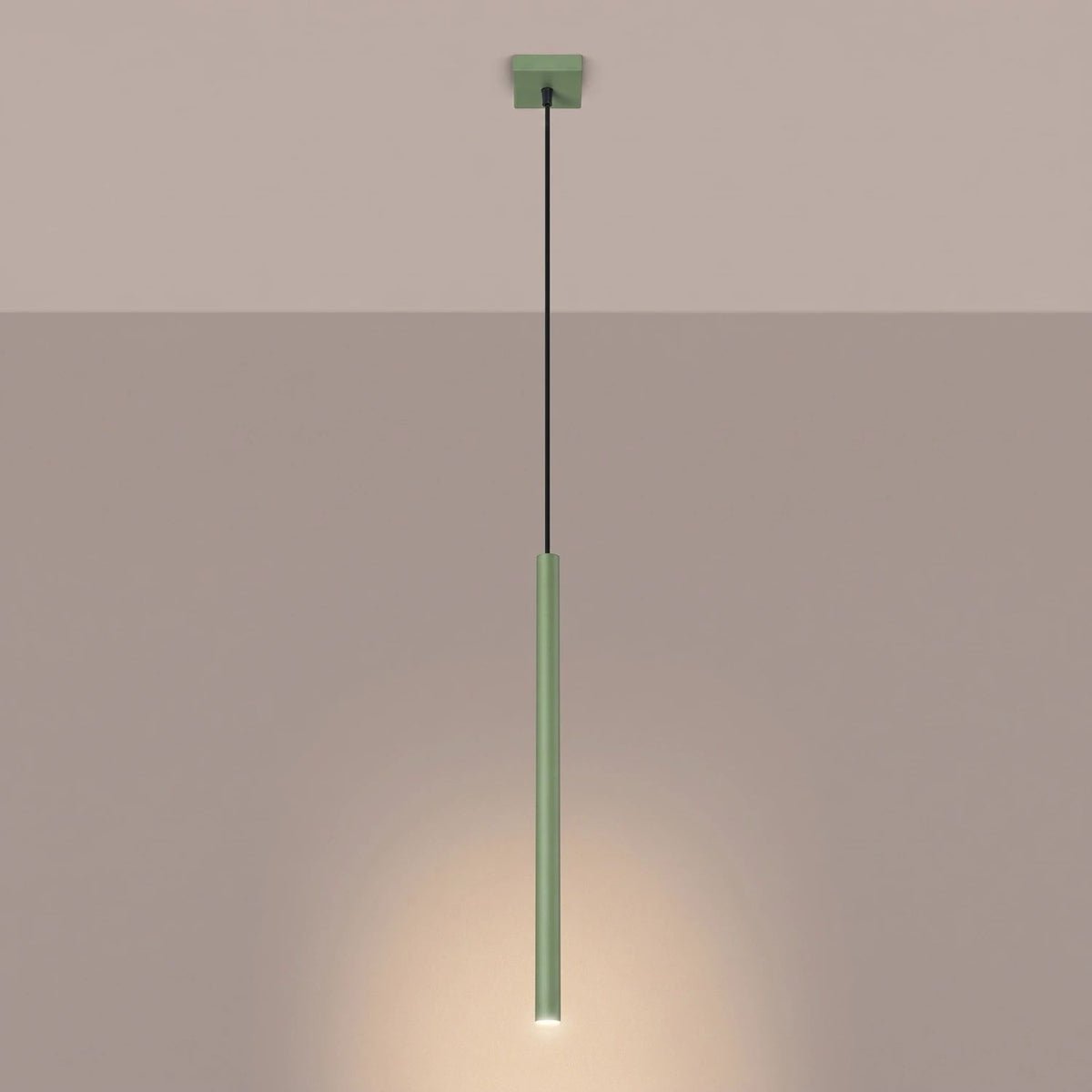 
Lampada a sospensione di design «Pastelo», a 1 luce - Verde salvia