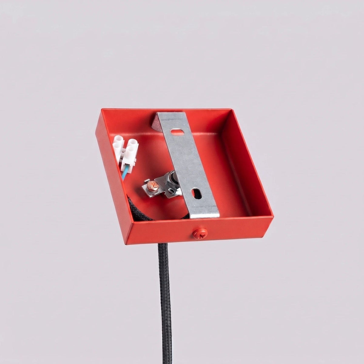 
Lampada a sospensione di design «Pastelo», a 1 luce - Rosso
